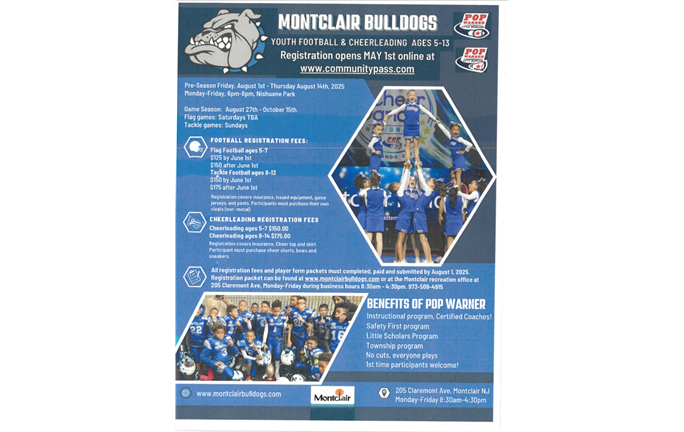 25 Bulldogs registration