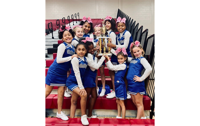 Jr Pee Wee Cheer League Champions